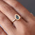 Unique Solitaire Pear Teal Sapphire Gemstone With Gold Bezel Setting Ring in Solid 14k Yellow Gold Jewelry, Handmade Ring, Dainty Stackable Ring, Perfect Gift For Anniversary, Engagement