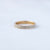 Natural Diamond Eternity Band, 14k Yellow Gold Unique Stackable Band, Promise Band, Dainty Ring For Women, Handmade Jewelry