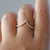 14k Gold Diamond Chevron Crown Band, Stackable Matching Band, Minimalist Wedding Band, V Shape Ring, Perfect Gift For Her