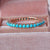 Arizona Turquoise Full Eternity Ring, 14k Solid Gold Stackable Ring, Dainty Ring For Girls, Best Gift For Anniversary, Fine Jewelry