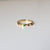 Natural Multi Stone Thick Band, Solid 14k Yellow Gold Anniversary Gift Jewelry