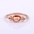 Natural Orange Sapphire Ring, 14k Yellow Gold SI Clarity Diamond Fine Gift Jewelry