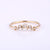 Solid 14k Yellow Gold, Diamond Uneven Crown Ring, Fine Jewelry For Women's Gift