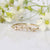 Solid 14k Yellow Gold, Diamond Uneven Crown Ring, Fine Jewelry For Women's Gift