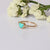 Genuine Turquoise Heart ring, Solitaire Band Anniversary Gift Jewelry For Women