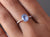 2.53 CT Natural Oval Ceylon Blue Sapphire Gemstone With Natural Side Diamonds Wedding Ring in Solid 14k Rose Gold